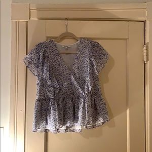 Madewell Floral Blouse